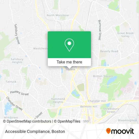 Accessible Compliance map