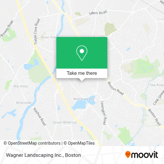 Wagner Landscaping Inc. map