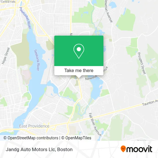 Jandg Auto Motors Llc map