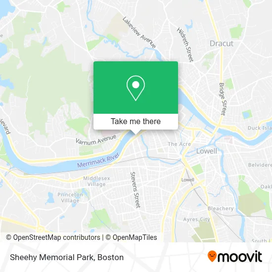 Sheehy Memorial Park map