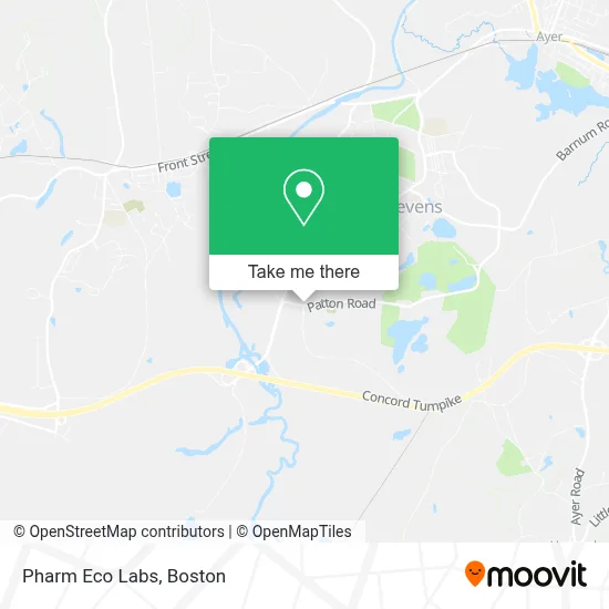 Pharm Eco Labs map
