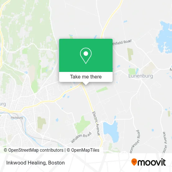 Inkwood Healing map
