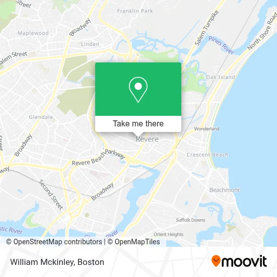 William Mckinley map