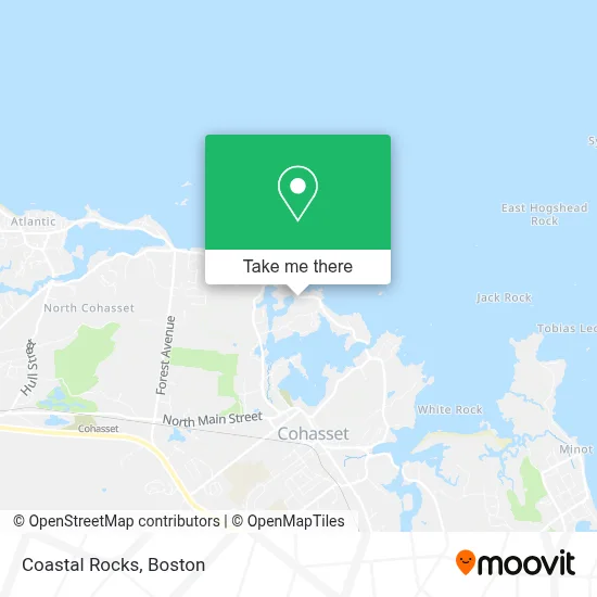 Coastal Rocks map