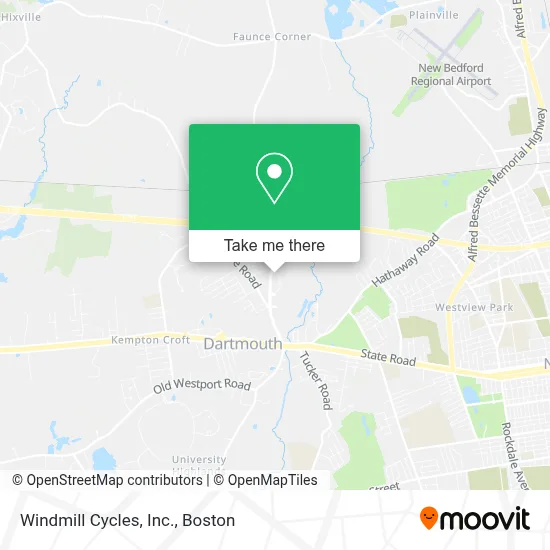 Windmill Cycles, Inc. map