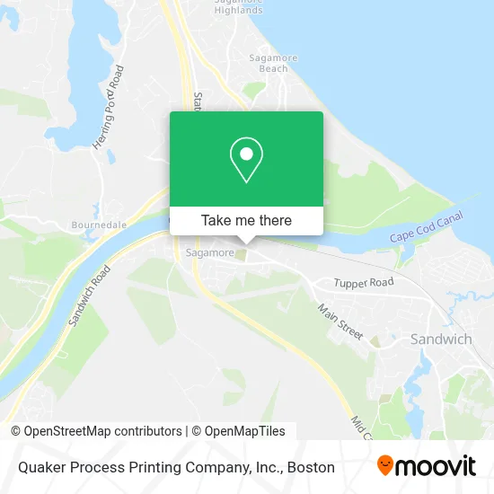Quaker Process Printing Company, Inc. map