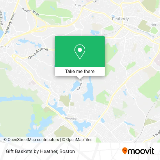Gift Baskets by Heather map