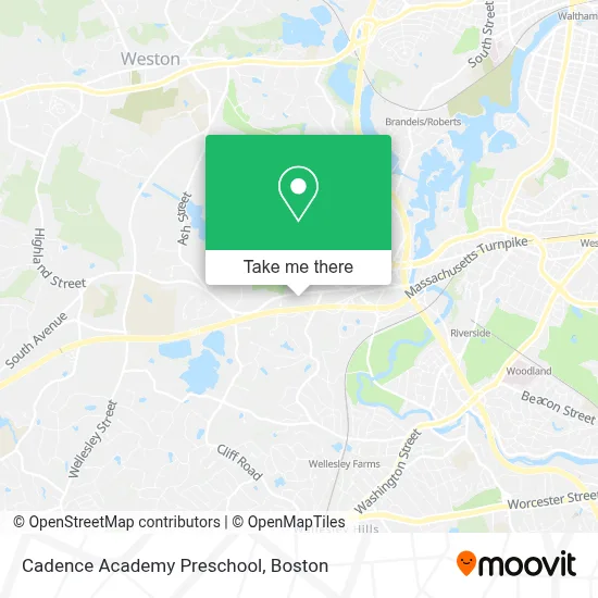 Cadence Academy Preschool map