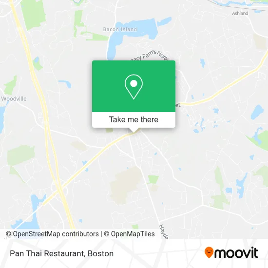 Pan Thai Restaurant map