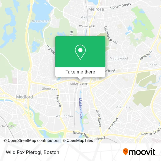 Wild Fox Pierogi map