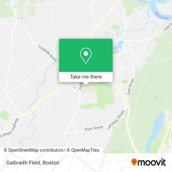 Galbraith Field map