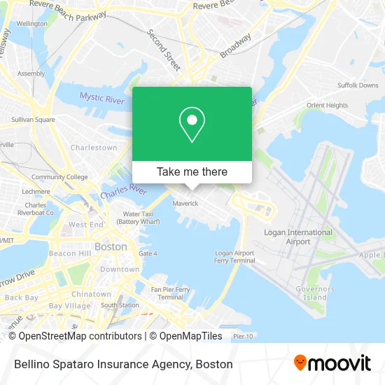 Bellino Spataro Insurance Agency map