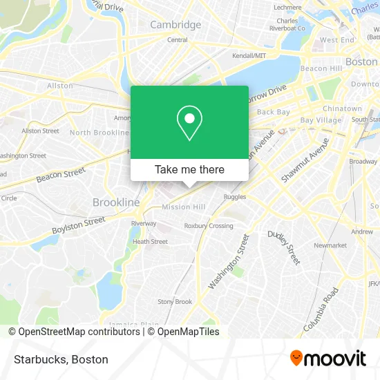 Starbucks map
