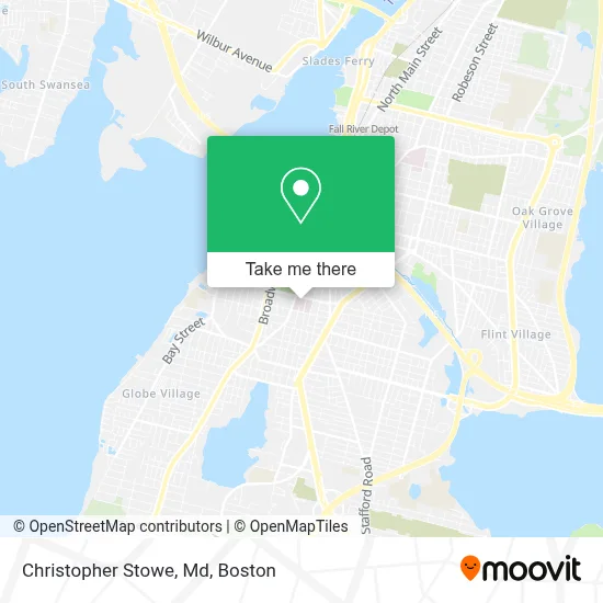 Christopher Stowe, Md map