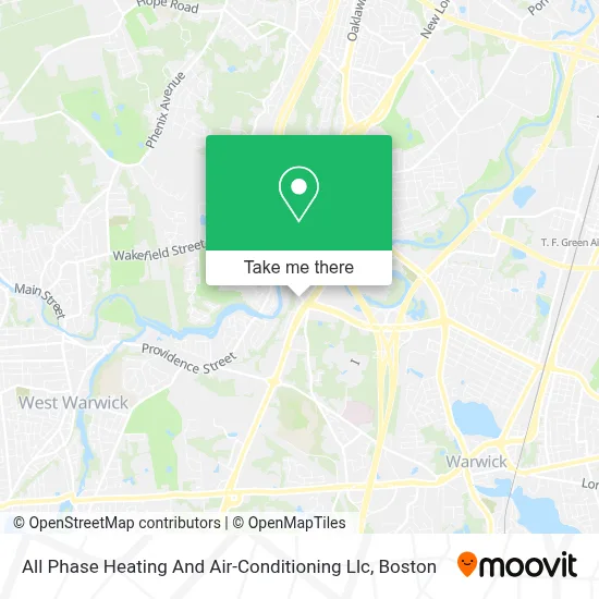 All Phase Heating And Air-Conditioning Llc map