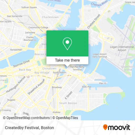 Createdby Festival map