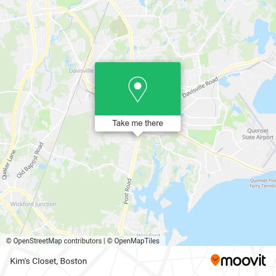 Kim's Closet map