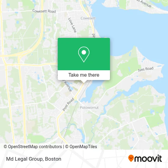 Md Legal Group map