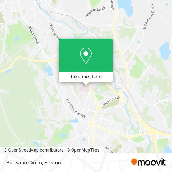 Bettyann Cirillo map