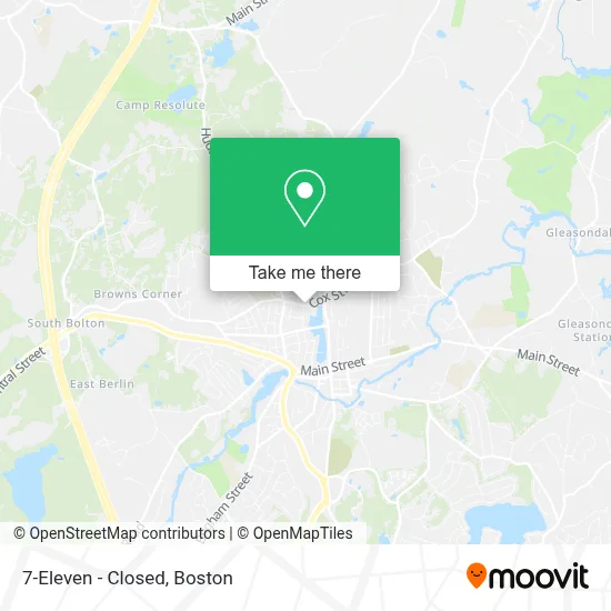 7-Eleven - Closed map