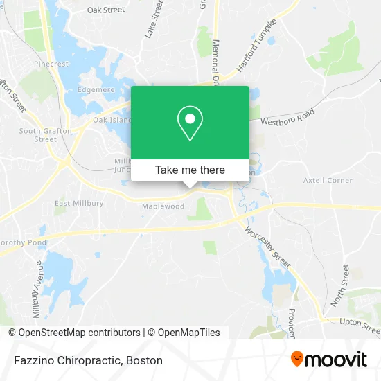 Fazzino Chiropractic map