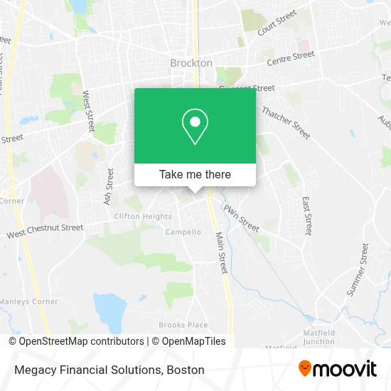 Megacy Financial Solutions map