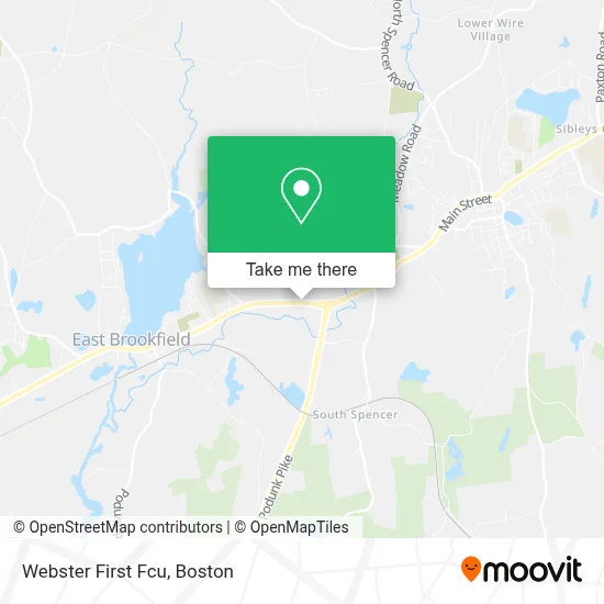 Webster First Fcu map