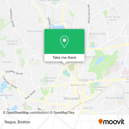 Regus map