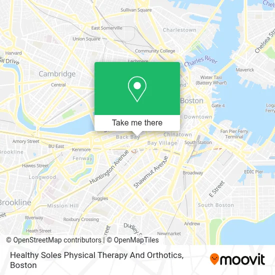 Healthy Soles Physical Therapy And Orthotics map
