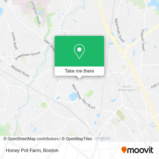 Honey Pot Farm map