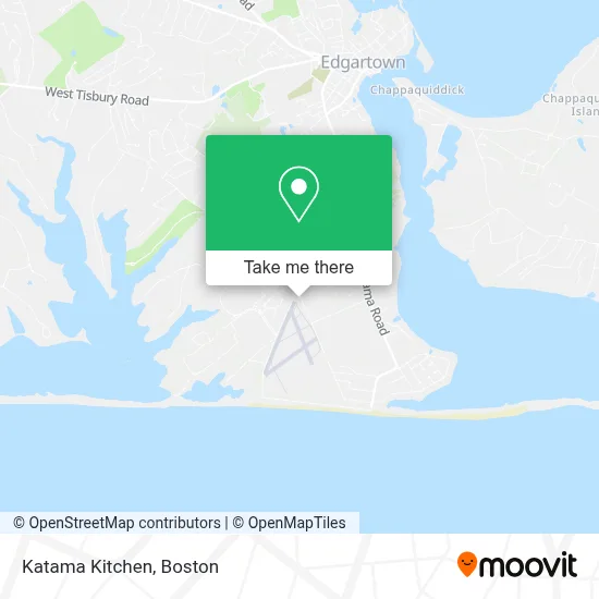 Katama Kitchen map