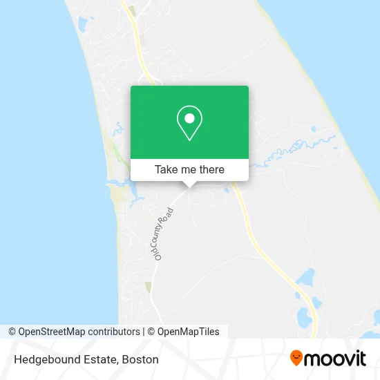 Hedgebound Estate map