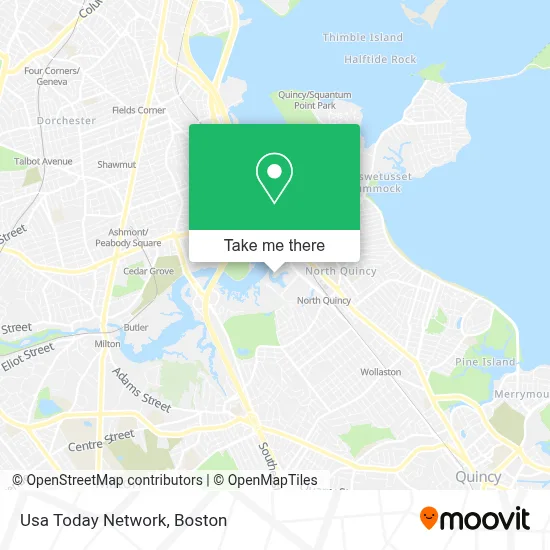 Usa Today Network map