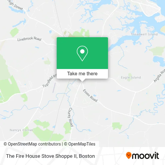 The Fire House Stove Shoppe II map