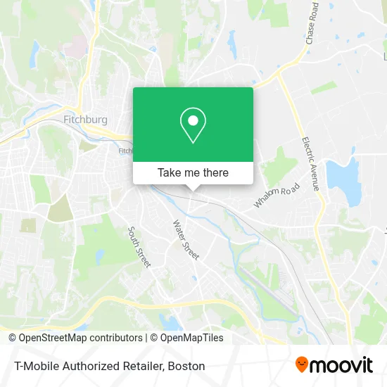 T-Mobile Authorized Retailer map