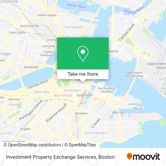 Investment Property Exchange Services map