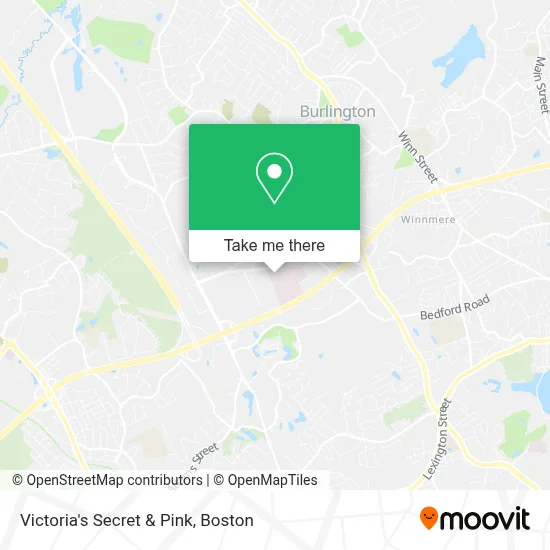 Victoria's Secret & Pink map