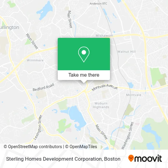 Sterling Homes Development Corporation map