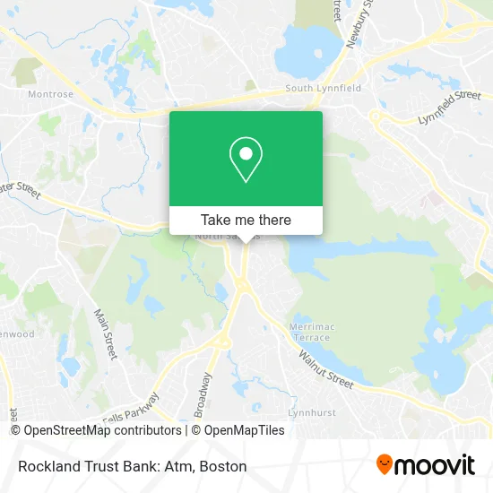 Rockland Trust Bank: Atm map