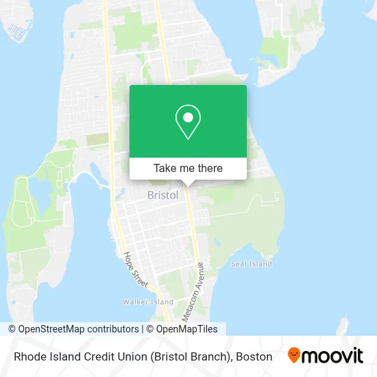 Rhode Island Credit Union (Bristol Branch) map