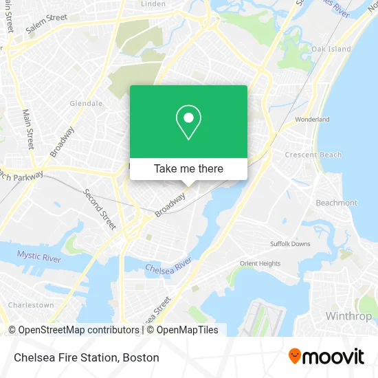 Chelsea Fire Station map