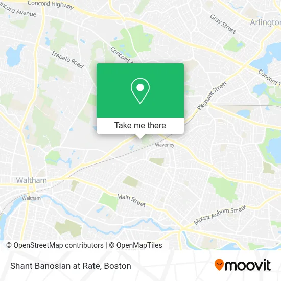 Shant Banosian at Rate map