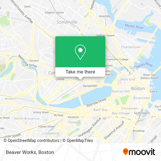 Beaver Works map