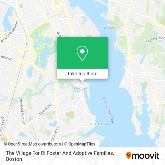 The Village For Ri Foster And Adoptive Families map