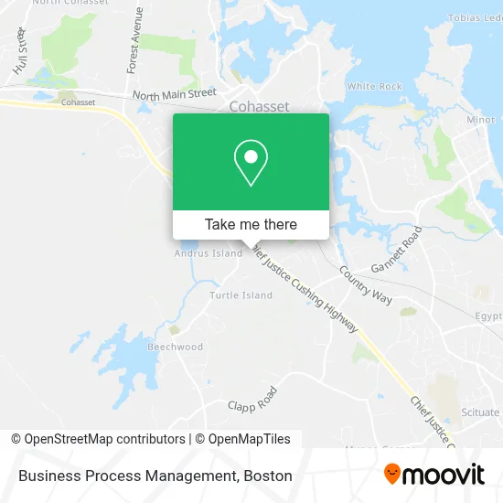 Business Process Management map