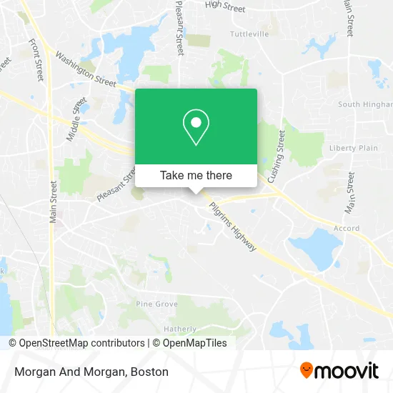 Morgan And Morgan map