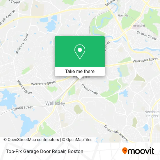 Top-Fix Garage Door Repair map