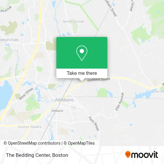 The Bedding Center map