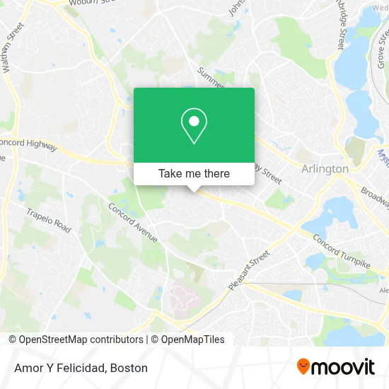 Amor Y Felicidad map