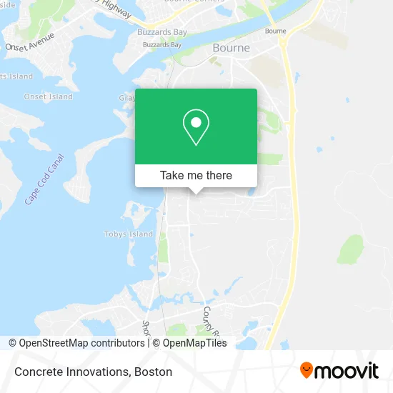 Concrete Innovations map